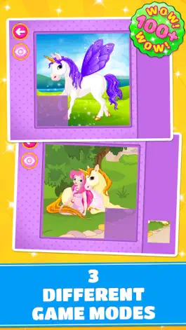 Game screenshot Cute Ponies & Unicorns Puzzles : Logic Game hack