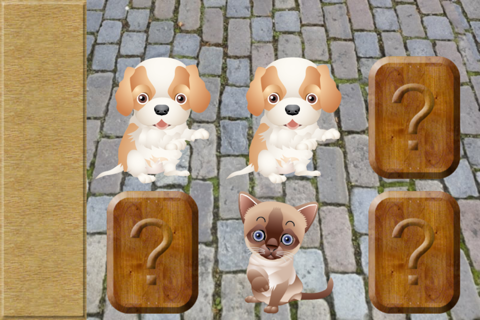 Match Game for Toddlers & Kids with Puppies & Cats screenshot 4