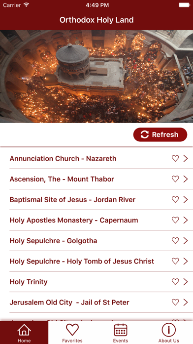 Screenshot #1 pour Orthodox Holy Land