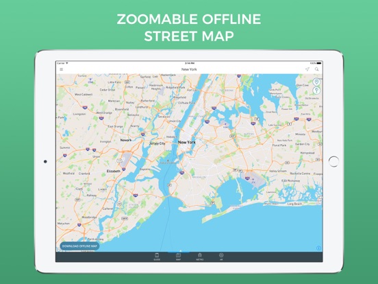 New York City Travel Guide with Offline Street Map screenshot 3