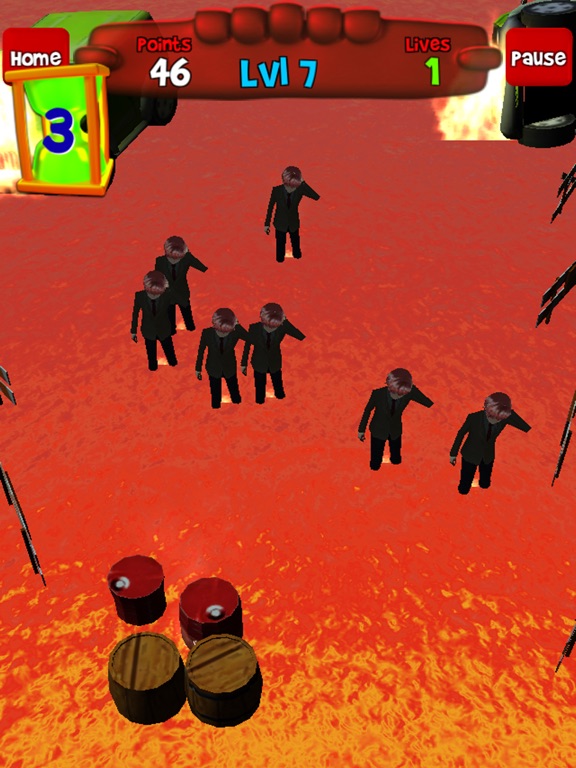 Screenshot #4 pour The ground becomes lava, suddenly