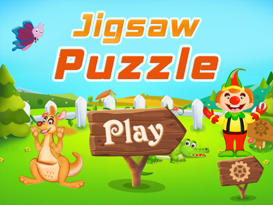 Jigsaw Puzzle for Kids & Toddlers - Brain Games iPad screenshot