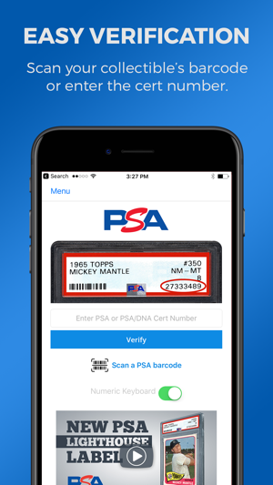 PSA Cert Verification(圖1)-速報App