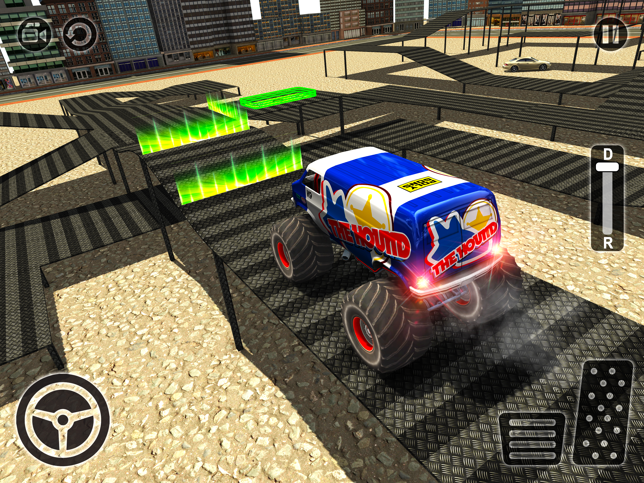 City Climb Monster Truck Hard Parking Simulator 3D screenshot 7
