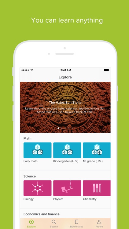 Khan Academy: you can learn anything screenshot-0