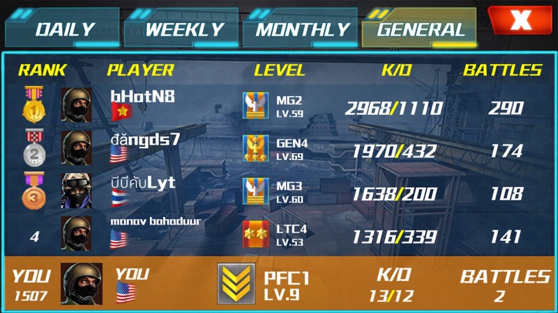 Sniper 3D Gun - Multiplayer Shooting Games screenshot 3