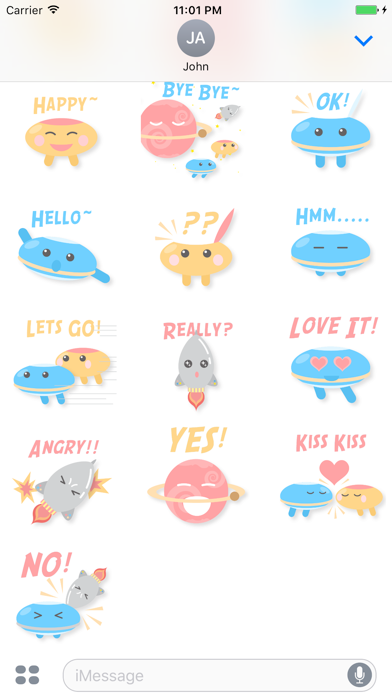 UFO and Friends app screenshot