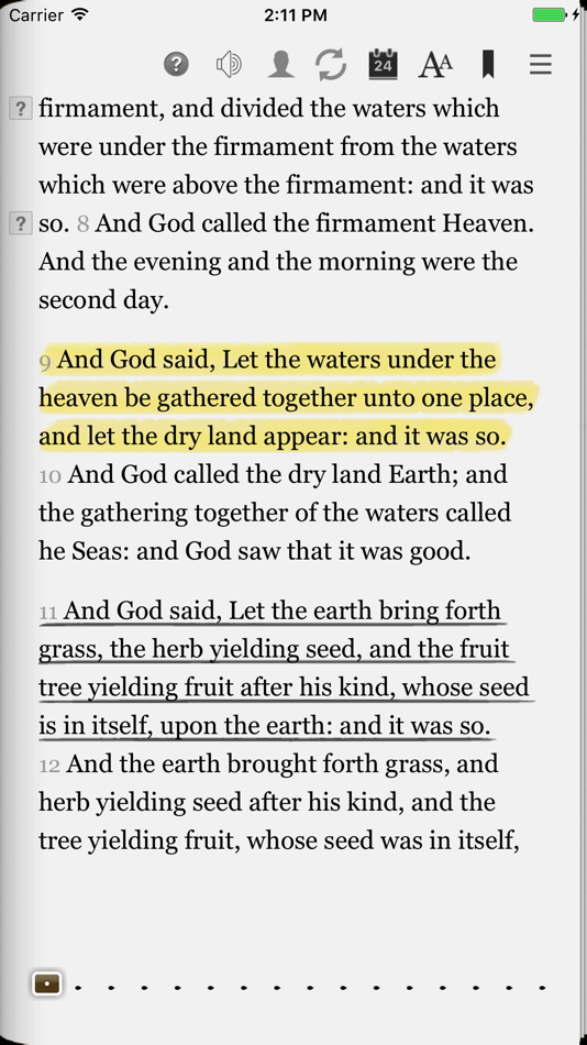 #3. The Bible by eBible.com (iOS) 由: Osprit Inc.
