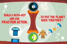 Game screenshot Robo Math Fractions mod apk