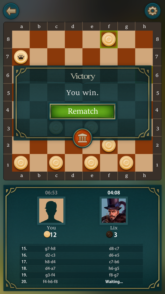 Checkers by SkillGamesBoard