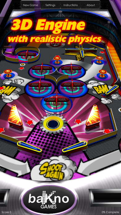 Screenshot from Pinball.