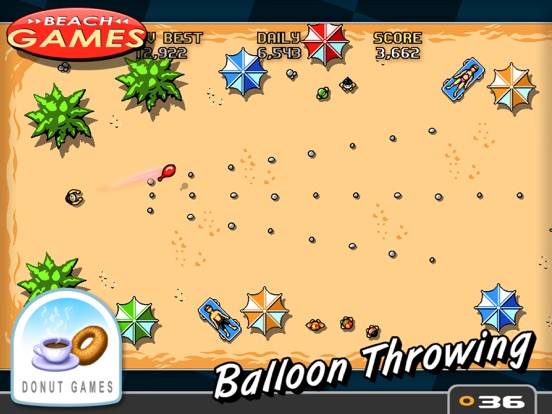 Beach Games iPad app afbeelding 2
