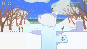 Grumpy Snowmen screenshot #2 for iPhone
