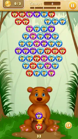 Game screenshot Honey Bears Farm - Bubble Shooter apk