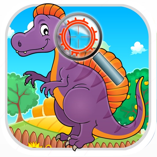 Kid Dinosaur World puzzle games -Find Differences Icon