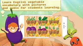 Game screenshot Vegetable Coloring & Vocab - овощной раскраска apk