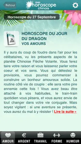 Game screenshot Mon Horoscope Chinois hack