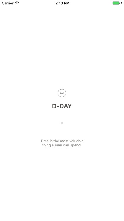 D-day Counter widget