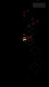 Neon Ball On The Wall screenshot #5 for iPhone