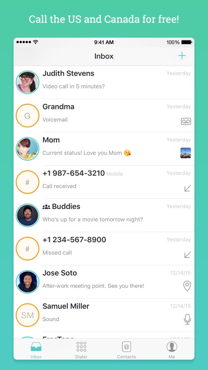 Free Tone - Unlimited Text & Calls with 2nd Number