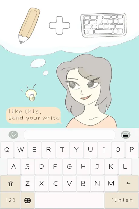 iHandwriting Keyboard