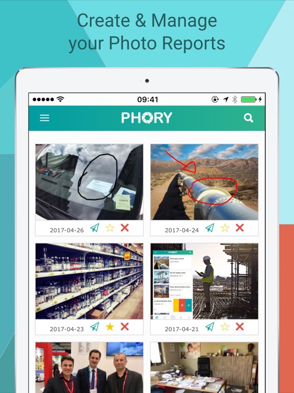 PHORY - PDF Photo Reporting for Professionals