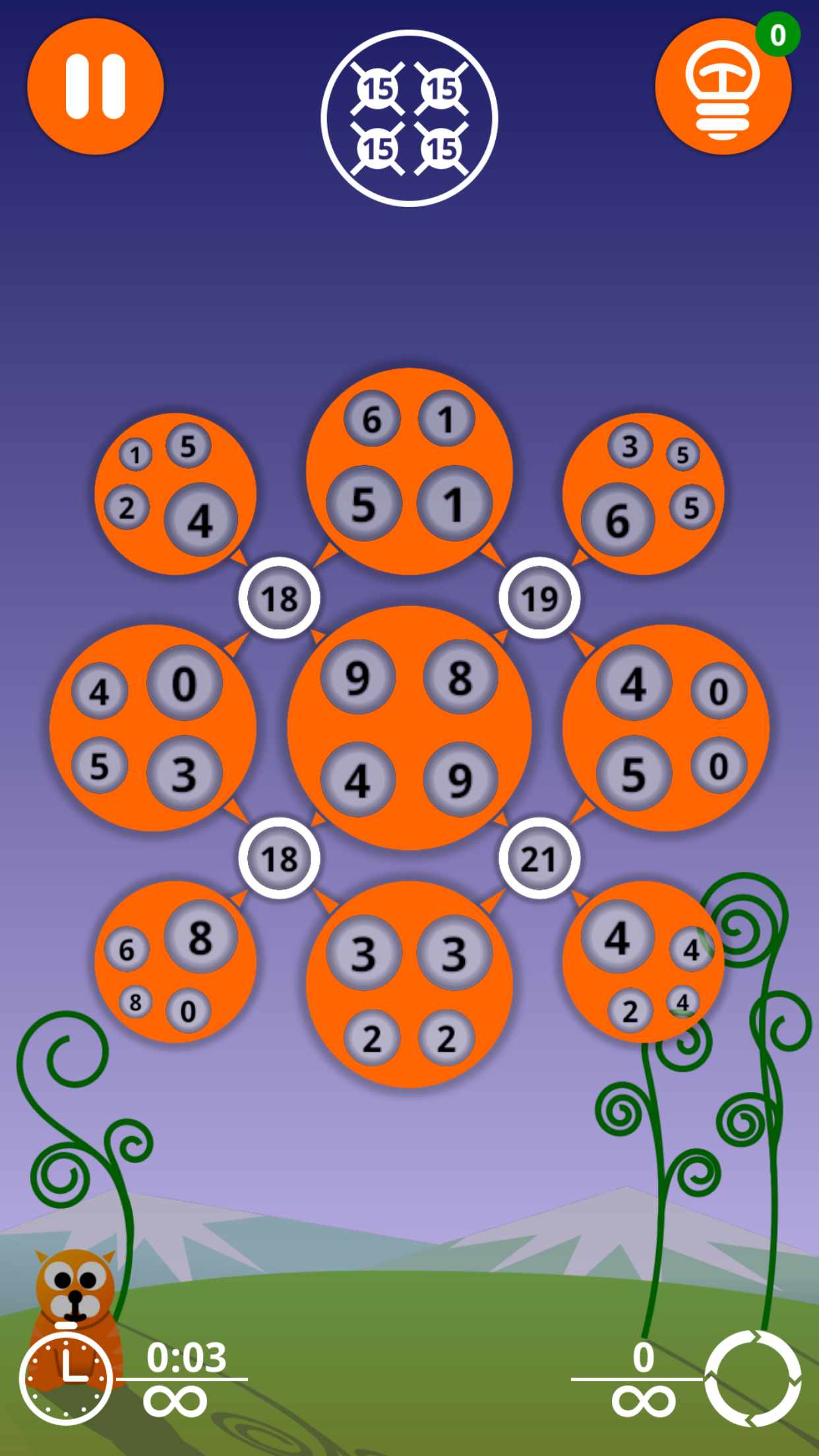 Math-N-Roll: Tap-Spin-Sum Game