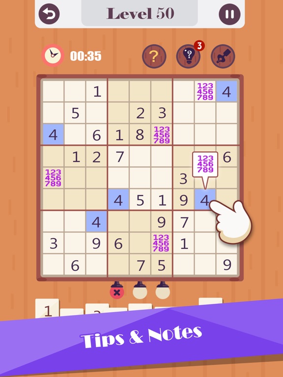 Screenshot #6 pour Sudoku - Classic Sudoku Puzzle Games