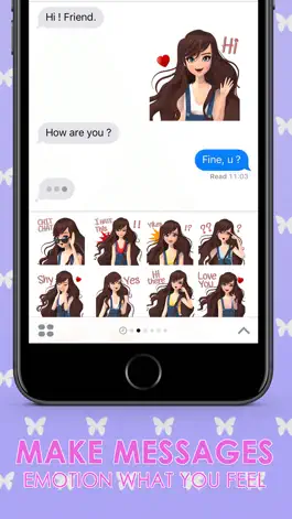 Game screenshot CrazyRuby Sexy girl 2 Eng Stickers for iMessage apk