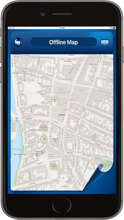 Lübeck Germany - Offline Maps Navigator