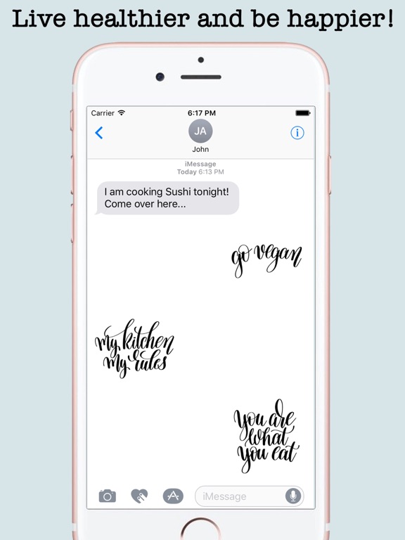 Health & Fitness Inspiration Quotes iPad screenshot 4 - Stickers app