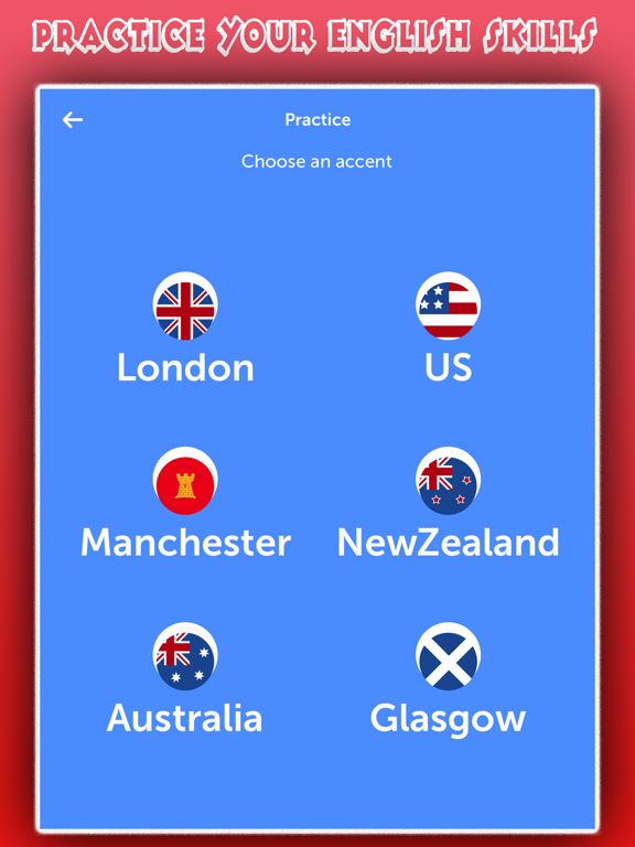 Screenshot #4 pour English Accent Trainer, best voice learning