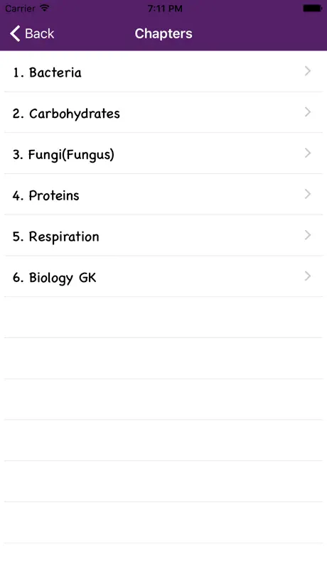 Biology Quiz Test