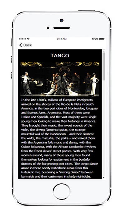 Screenshot #2 pour Tango Music Radio Live
