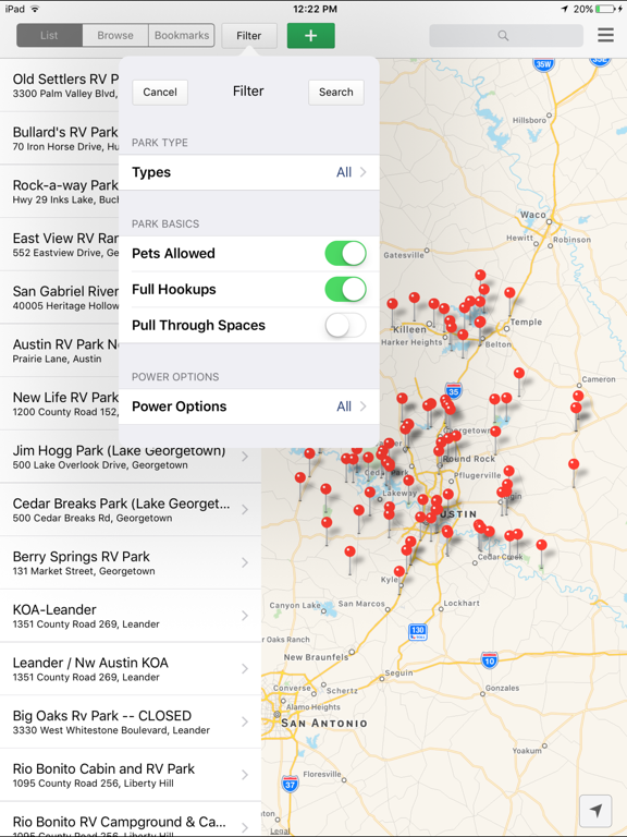 Screenshot #4 pour RV Parks