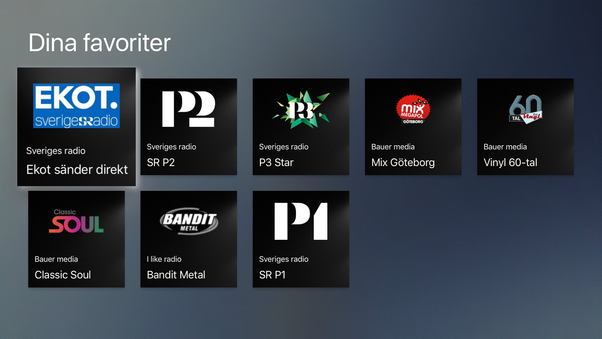 Svensk radio app screenshot 15
