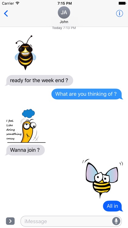 Beehive Coworkers Stickers