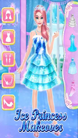 Game screenshot Ice Queen Salon - girls makeover games mod apk