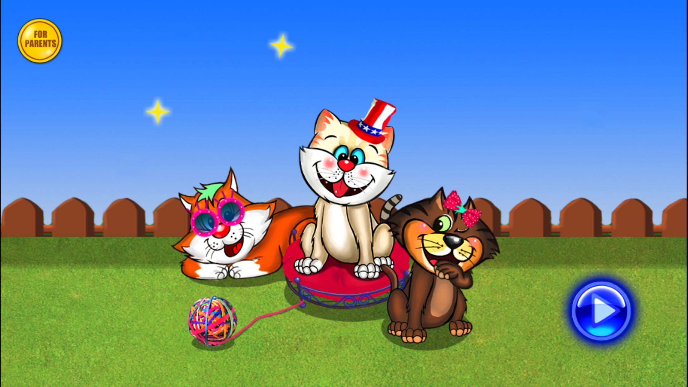 Amazing Cats- Pet Bath, Dress Up Games for girls