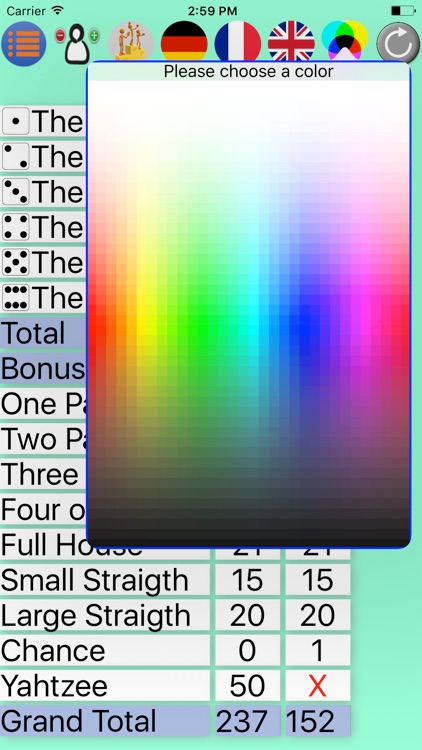 Yatzee Scorecard screenshot-3