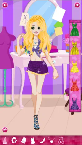 Game screenshot Back to School - Princess Anna Dress up Game apk
