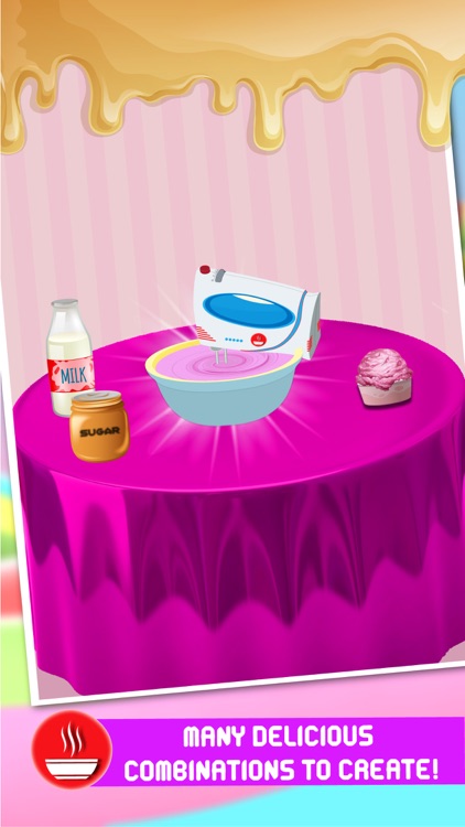 Ice Cream Shake Maker Cooking Game