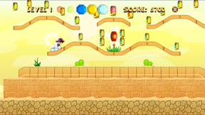 Brave Temple Adventure Boy Egyptian Run Game screenshot