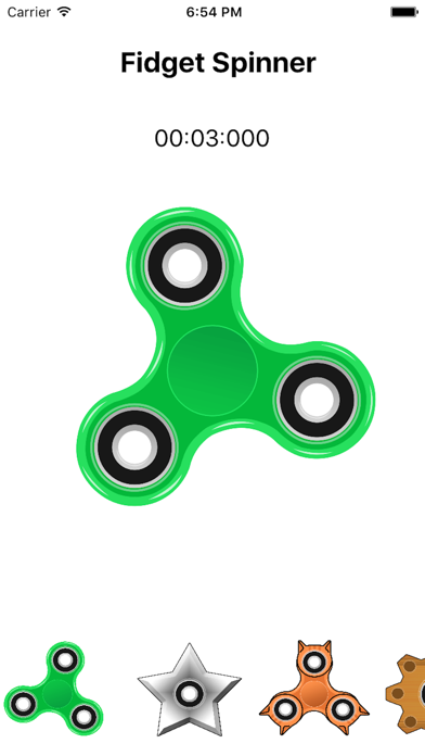 Screenshot #1 pour Fidget Spinner Lite