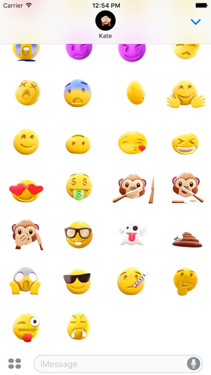 3D animated smileys