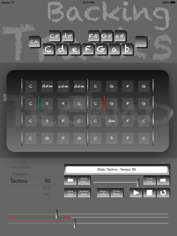 Techno Backing Tracks Creator Pro screenshot-4