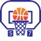 It's scoreboard app for basketball