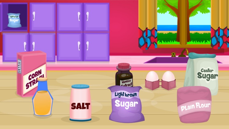 Delicious Caramel Cookies-Food Making Game