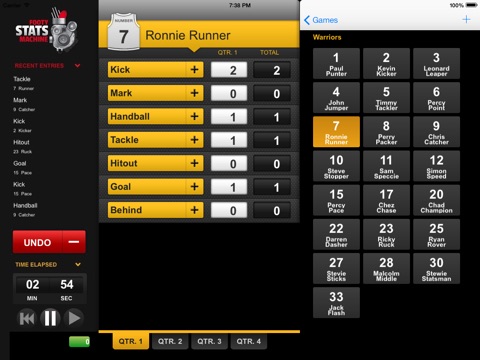 Footy Stats Machine screenshot 2