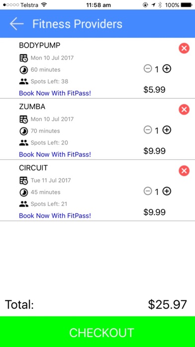Screenshot #3 pour Mokfit